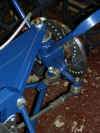 Capri uprights with top rocker arms